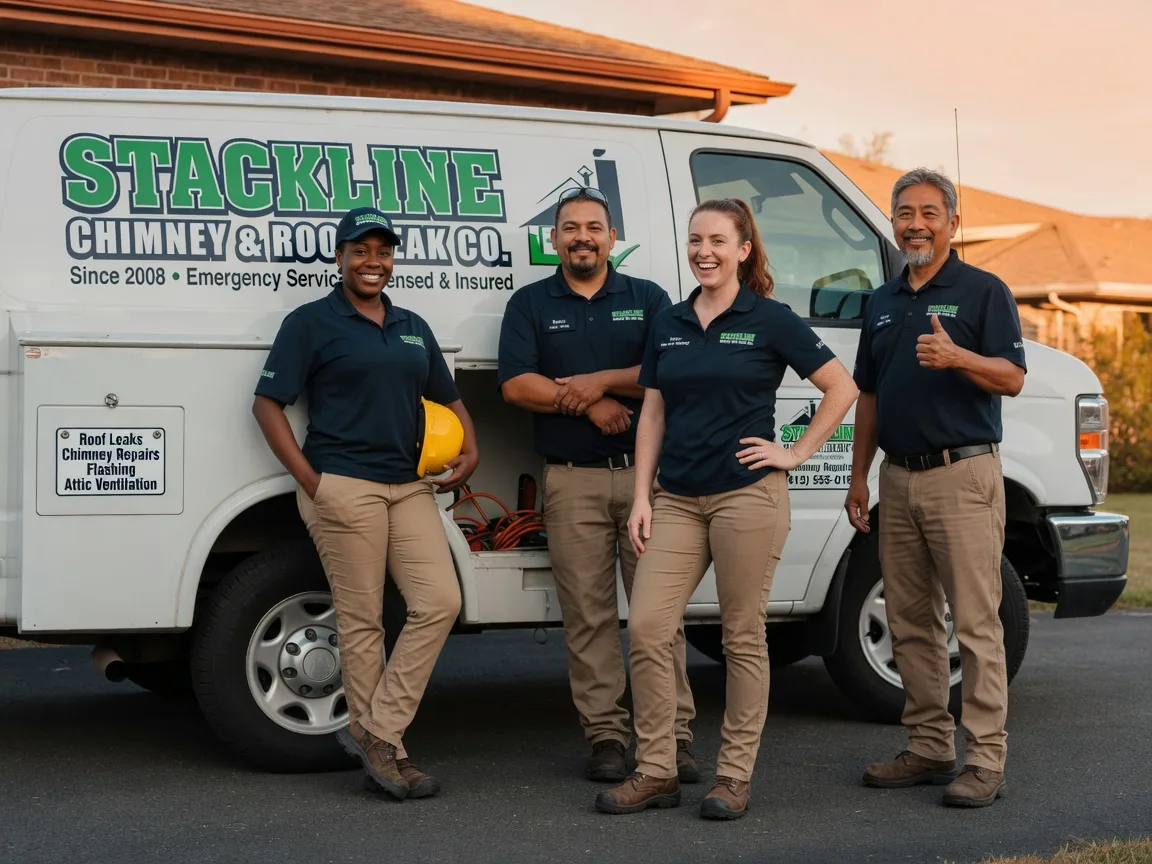Chimney flashing repair company in Paxton, MA